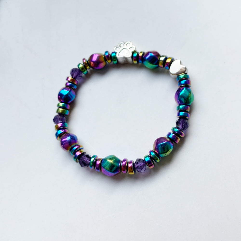 Pfotenanhänger Magnetarmband