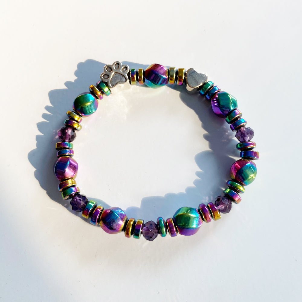 Pfotenanhänger Magnetarmband