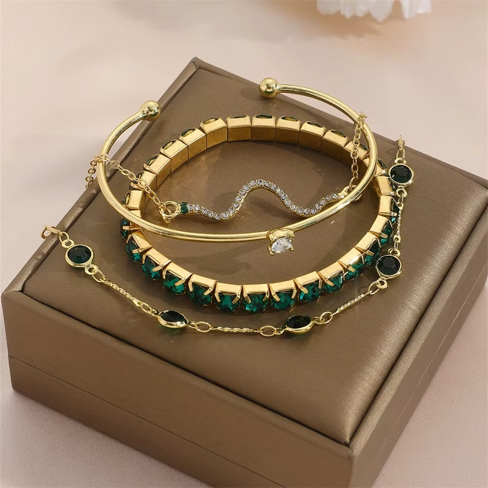 Celeste™ - Elegant 4-Piece Bracelet Set