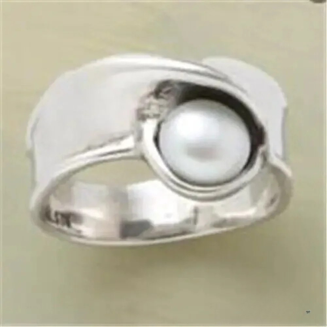 Vintage Perlenintarsienring