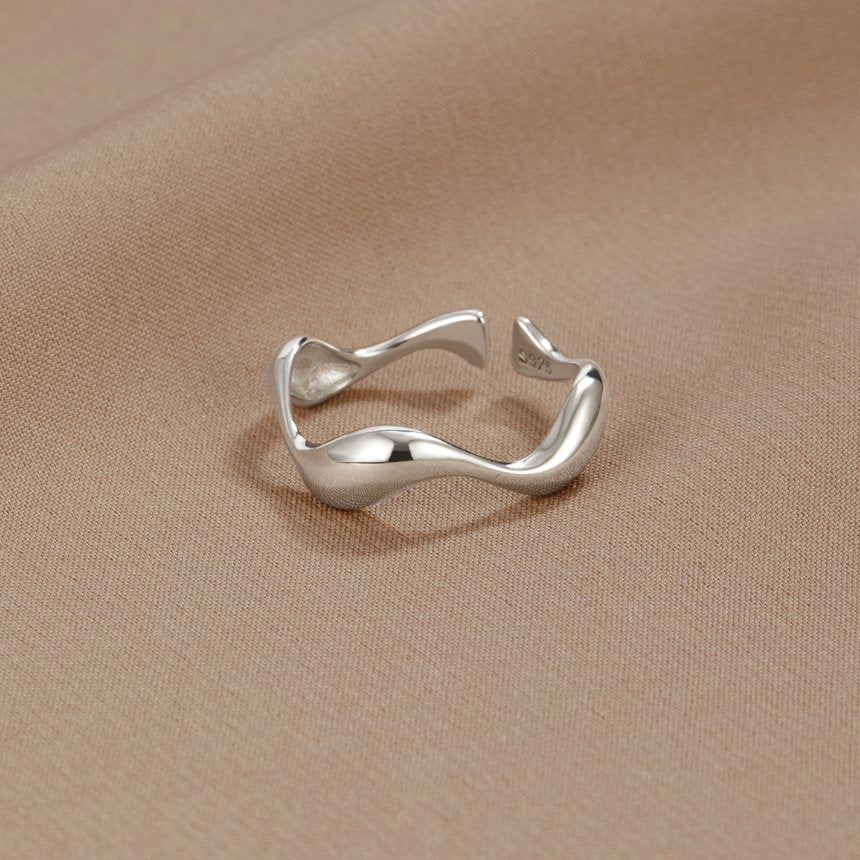 Wellen - Minimalistischer Ring
