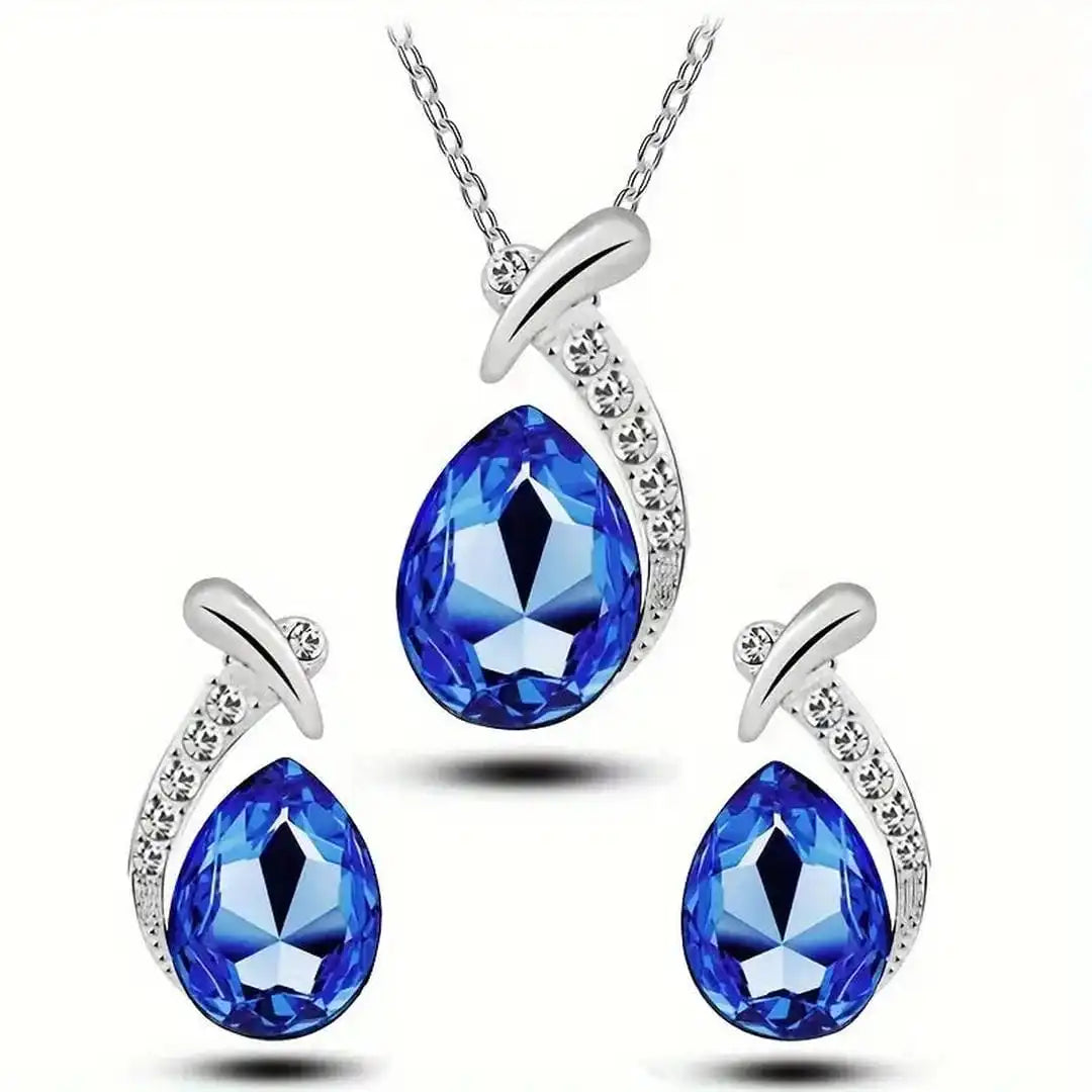 Klassisches Meerjungfrauen-Eleganz Schmuckset