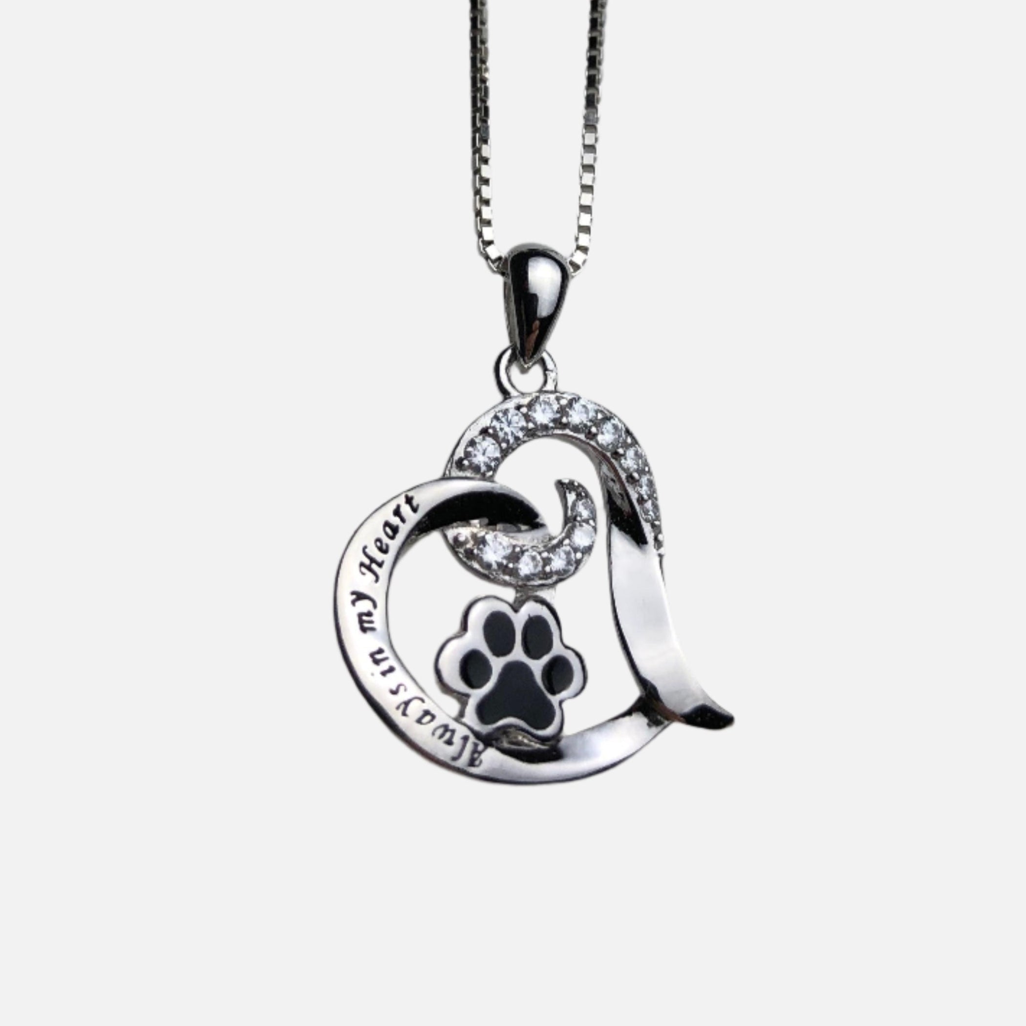 Elegante Hundegedenk-Halskette – Edelstahl