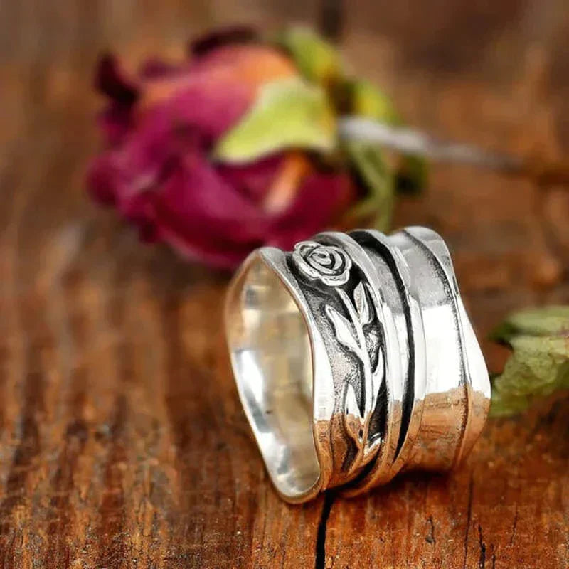 Rose - Boho Silberring