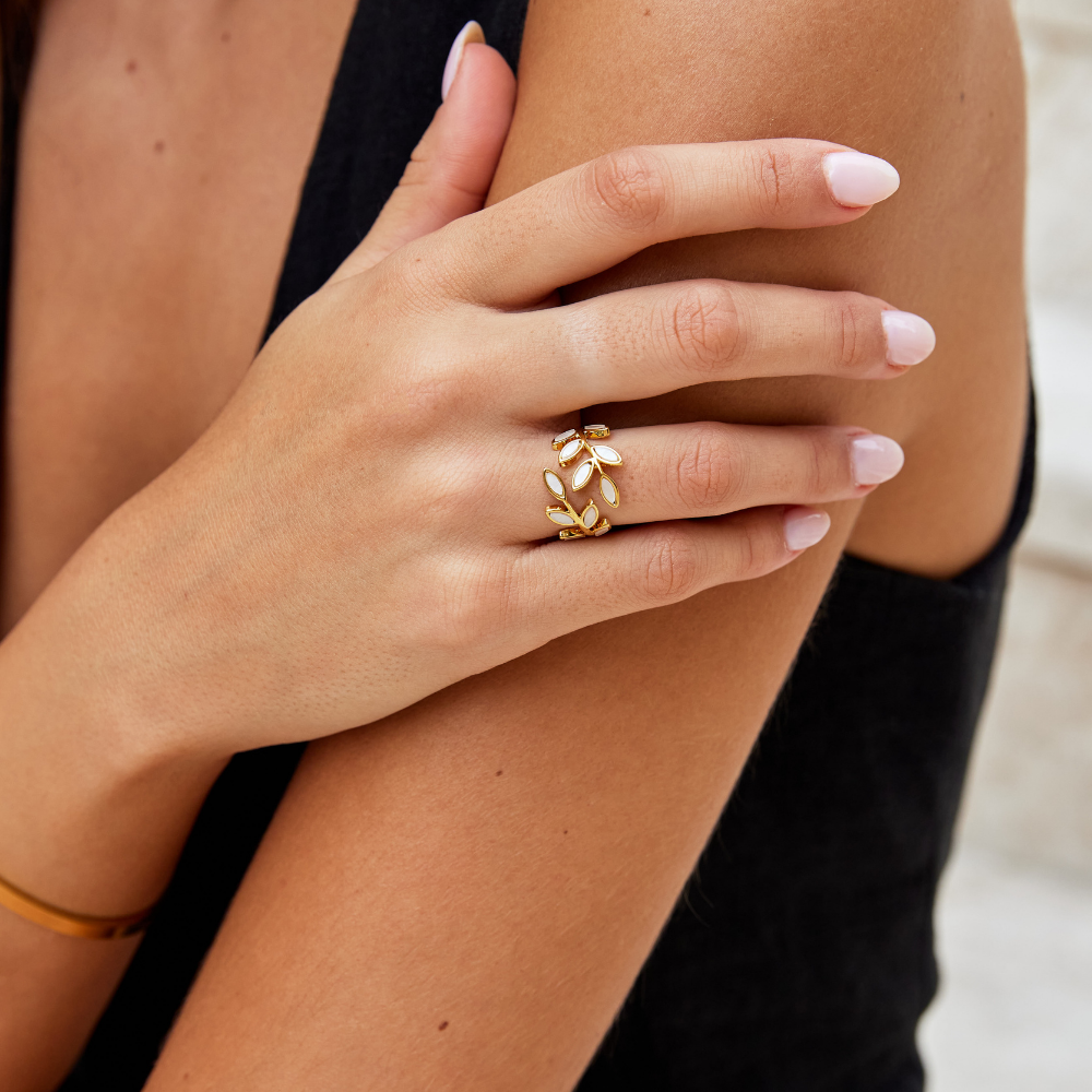 Serene - Goldblatt-Ring