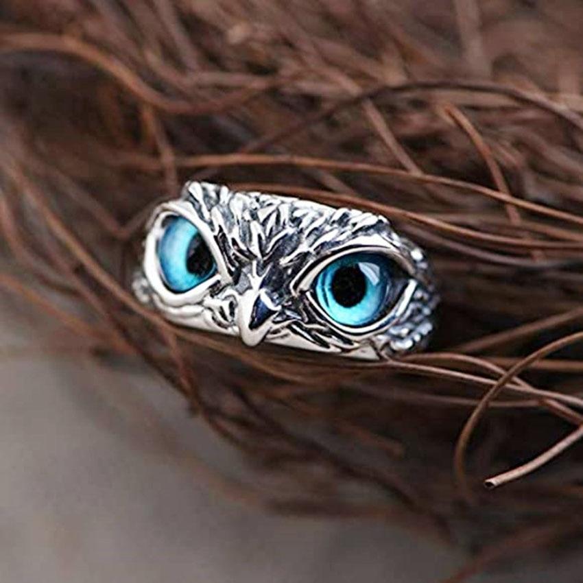 Verstellbarer Silber-Opal-Ring