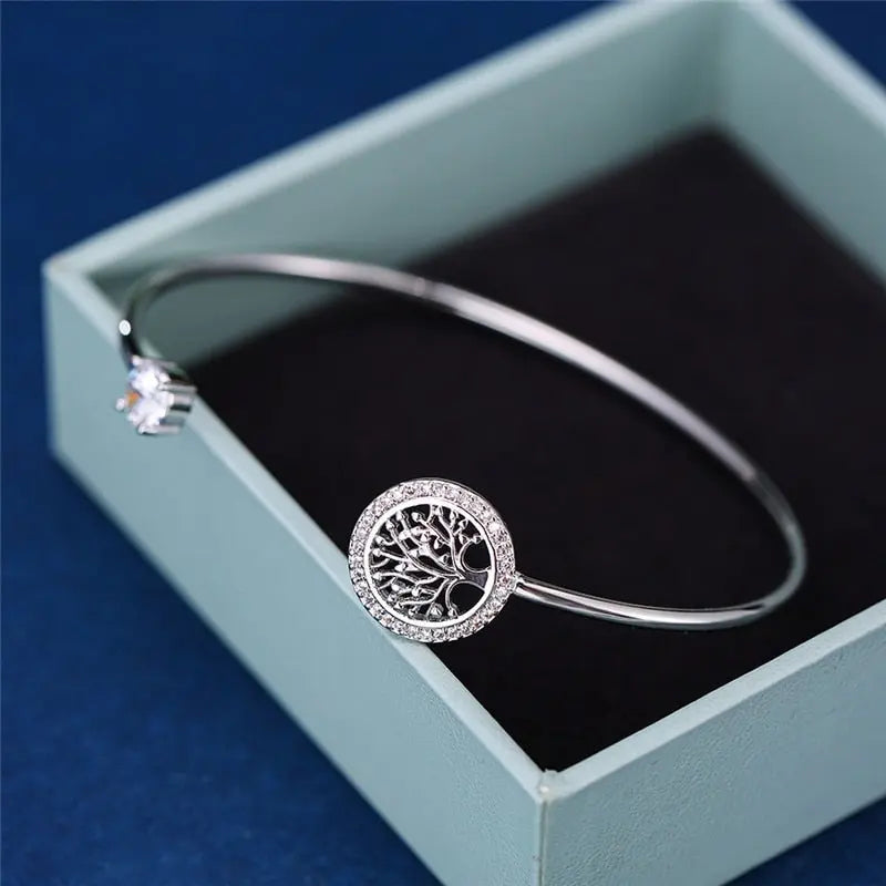 Zeitloser Baum des Lebens Verstellbares Armband