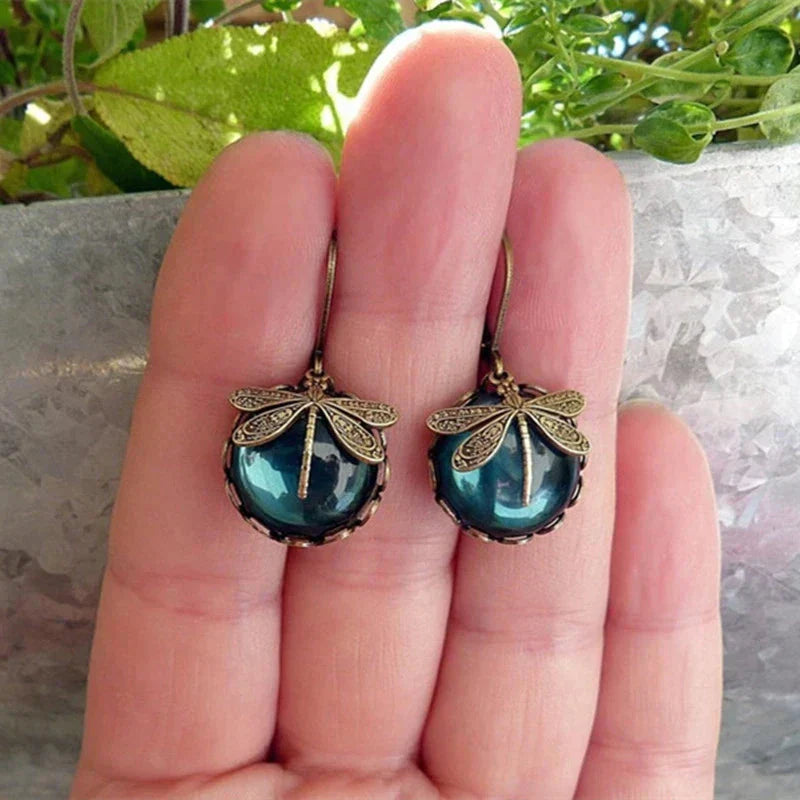 Antique Crystal Earrings