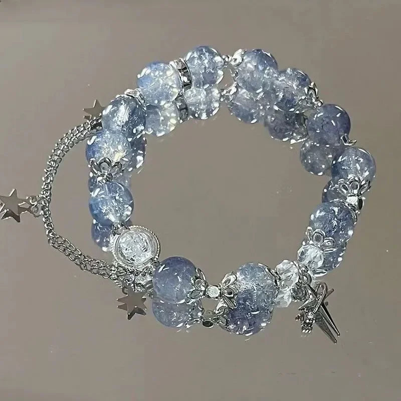 Stern Quasten Kristallarmband