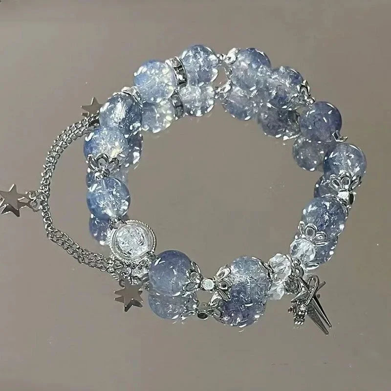 Stern Quasten Kristallarmband