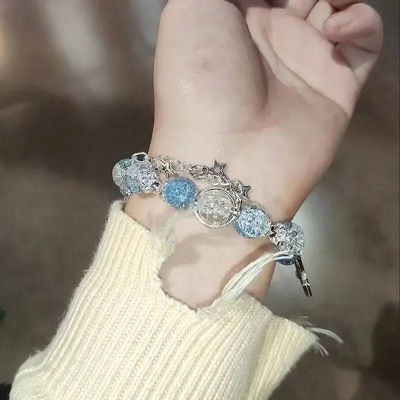 Stern Quasten Kristallarmband
