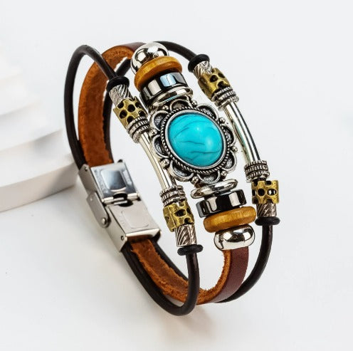 Vintage Türkis Schnallenarmband