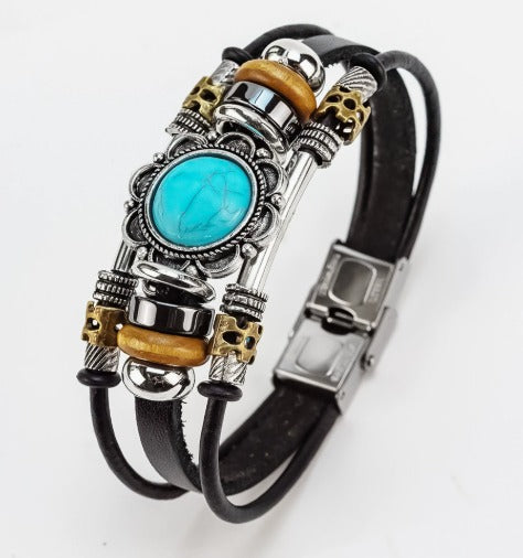 Vintage Türkis Schnallenarmband