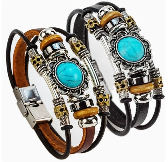 Vintage Türkis Schnallenarmband