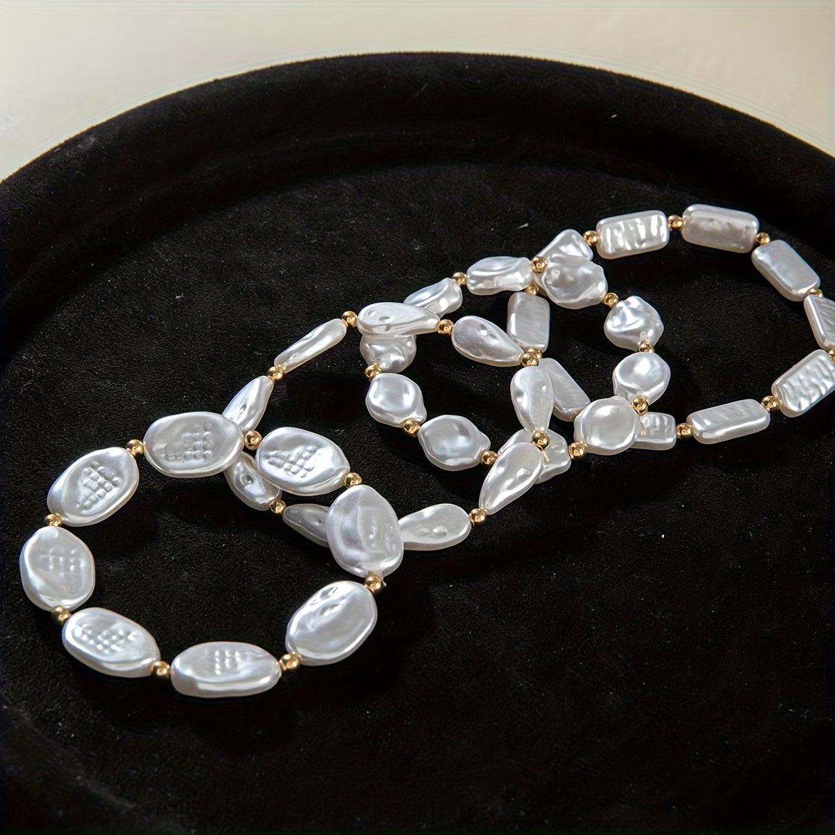 Perlen-Armband-Set aus 4