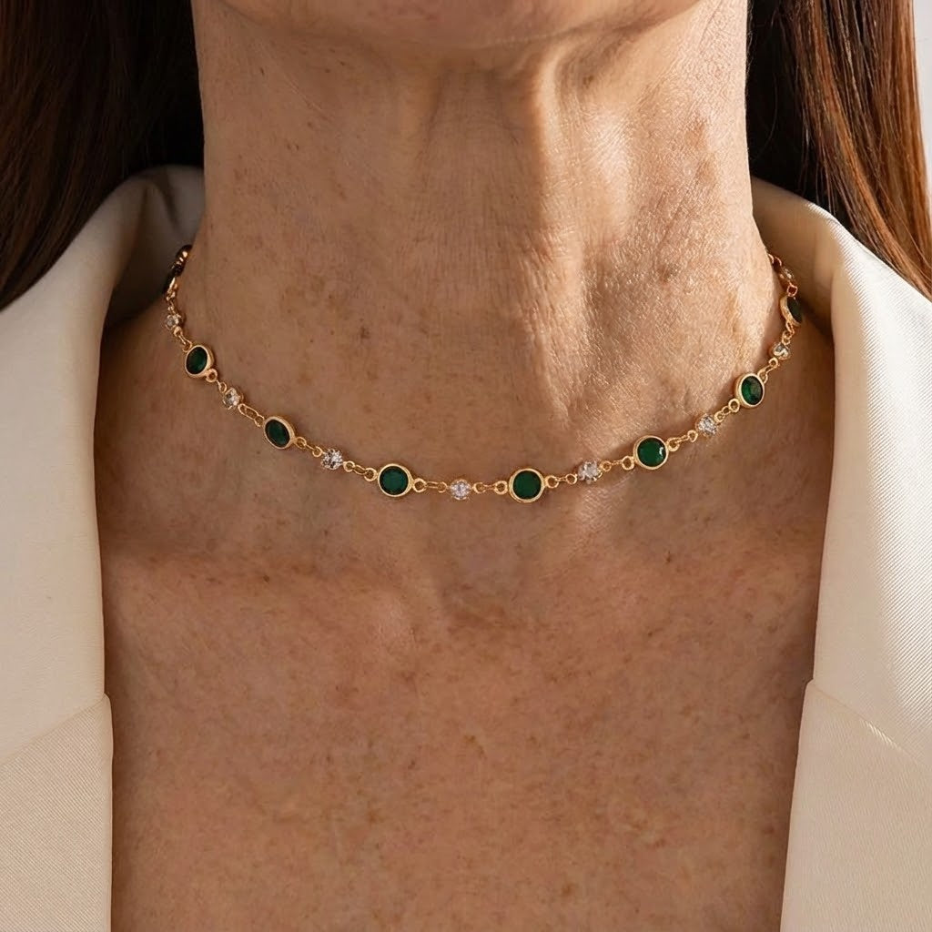 Mayfair Smaragd Gliederkette