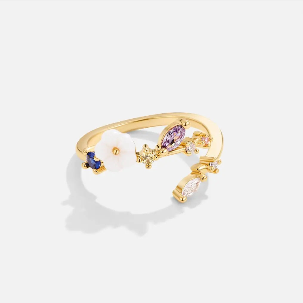 Joy - Gold Blossom Ringe