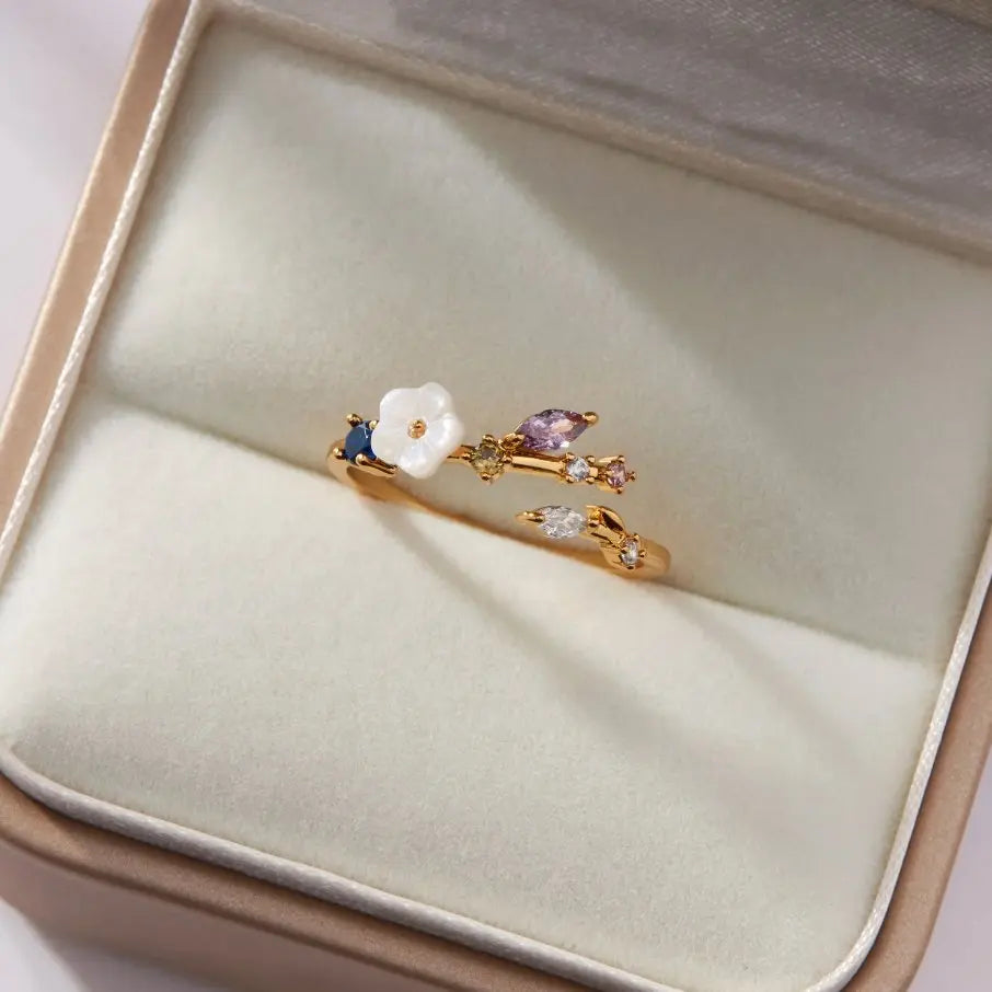Joy - Gold Blossom Ringe