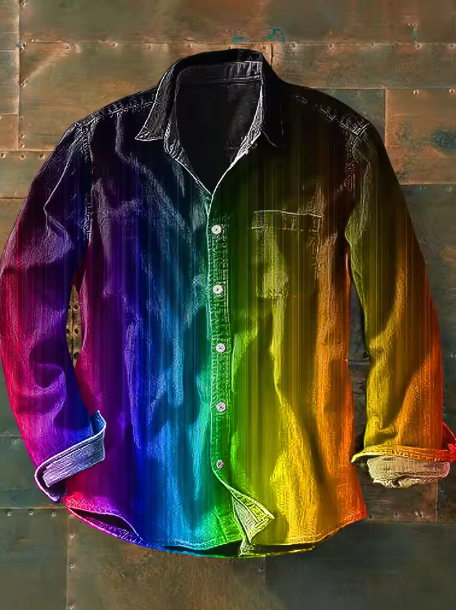 James™ - Graphic Statement Pocket Shirt