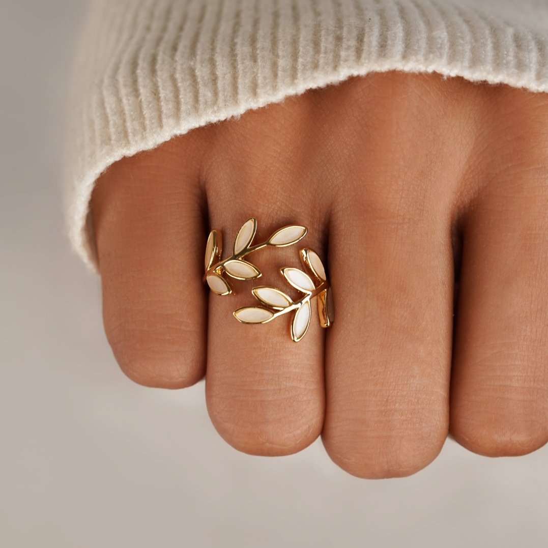 Serene - Goldblatt-Ring