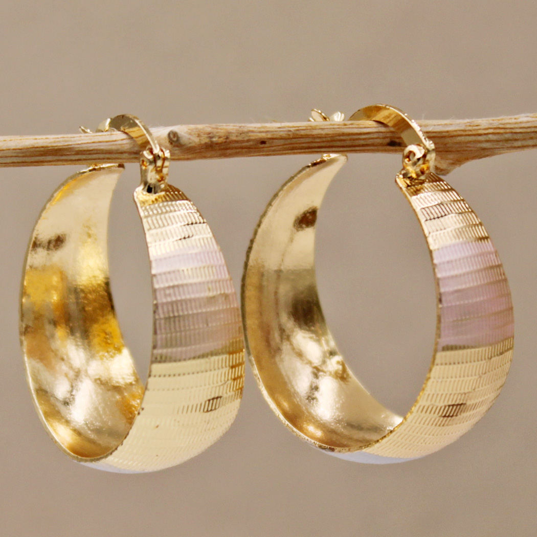 Luxe Eleganz Gold Ohrringe