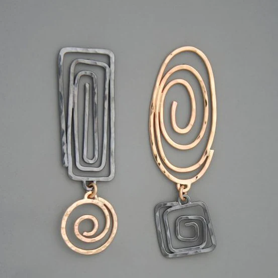 Charm - Vintage Spiral Ohrringe