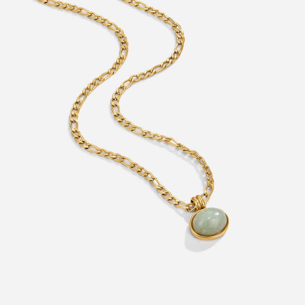 Elegante Jade-Halskette für Frauen