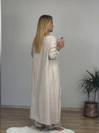 Regina™ – Elegant Casual Cotton & Linen Set