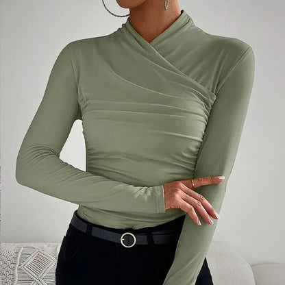 Jane™ | Classic Cross-Neck Top