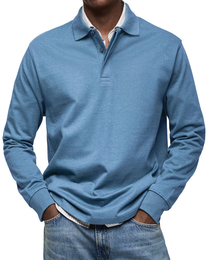 Alex™ - Long Sleeve Casual Polo