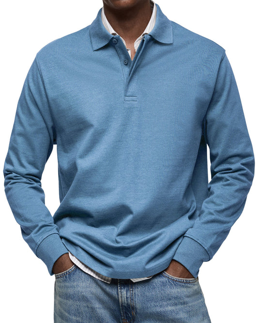 Alex™ - Long Sleeve Casual Polo