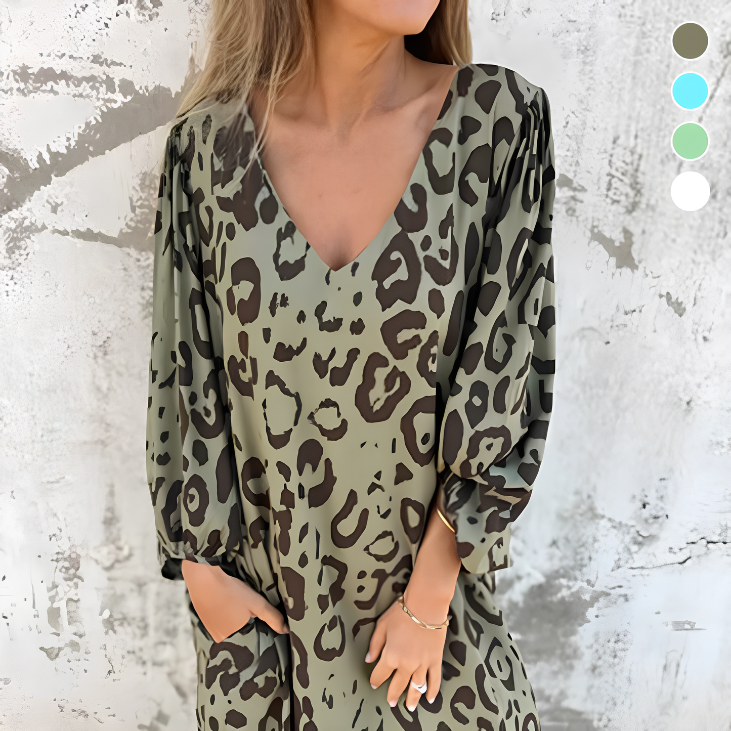 Nala™ - Safari Chic Leopard Dress
