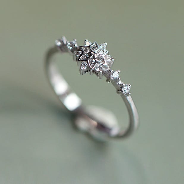 Schlanker Grazien Ring (verstellbar)