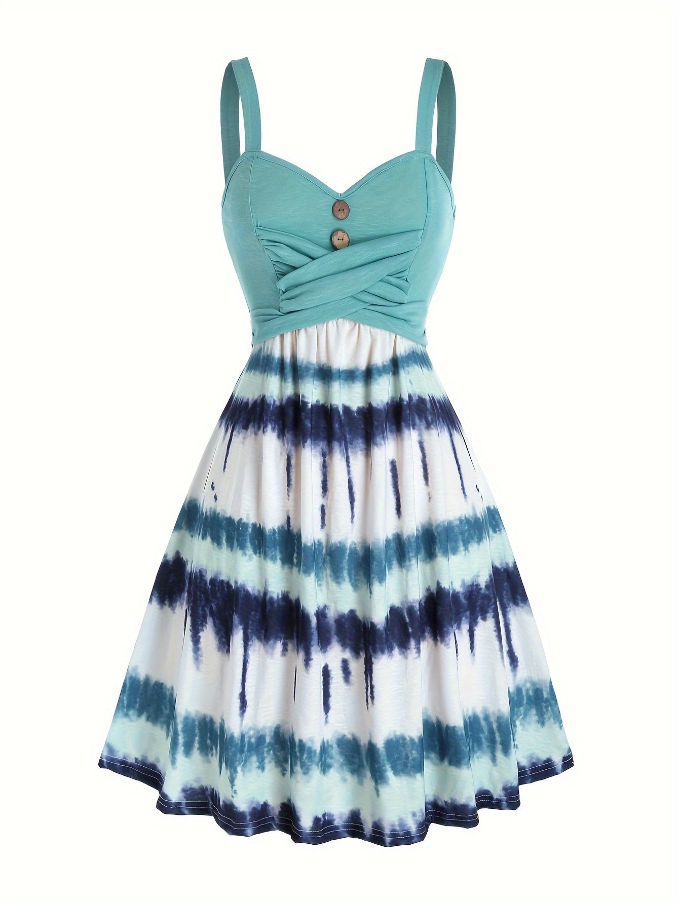 Gisele™ - Comfortable Tie-Dye Sleeveless Summer Dress
