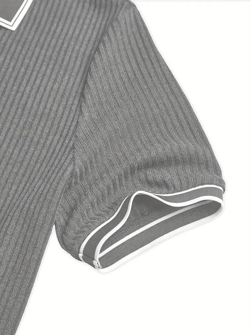 Emilio™ - Men's Custom Ribbed Polo