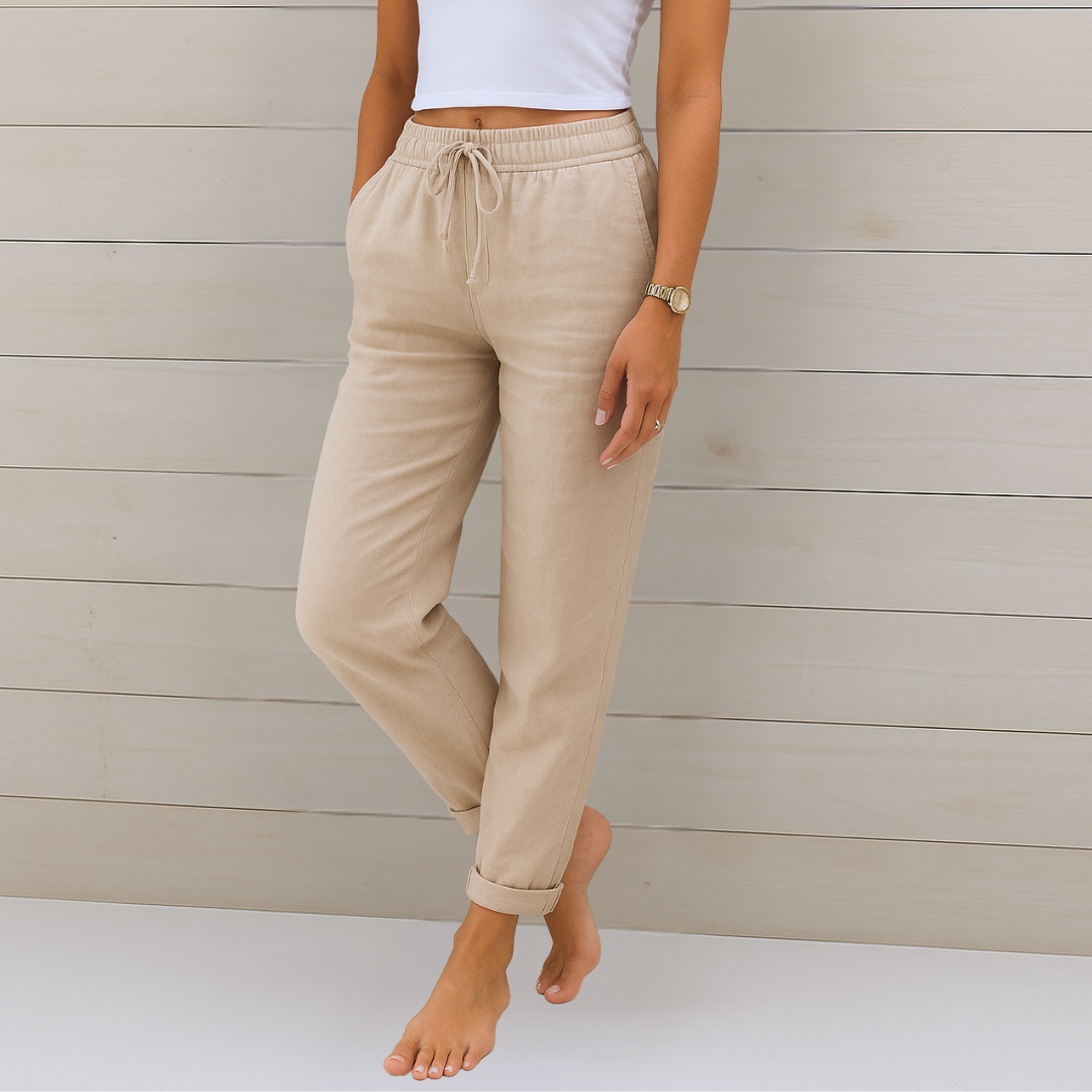 Alyse™ - Premium Linen Stretch Pants