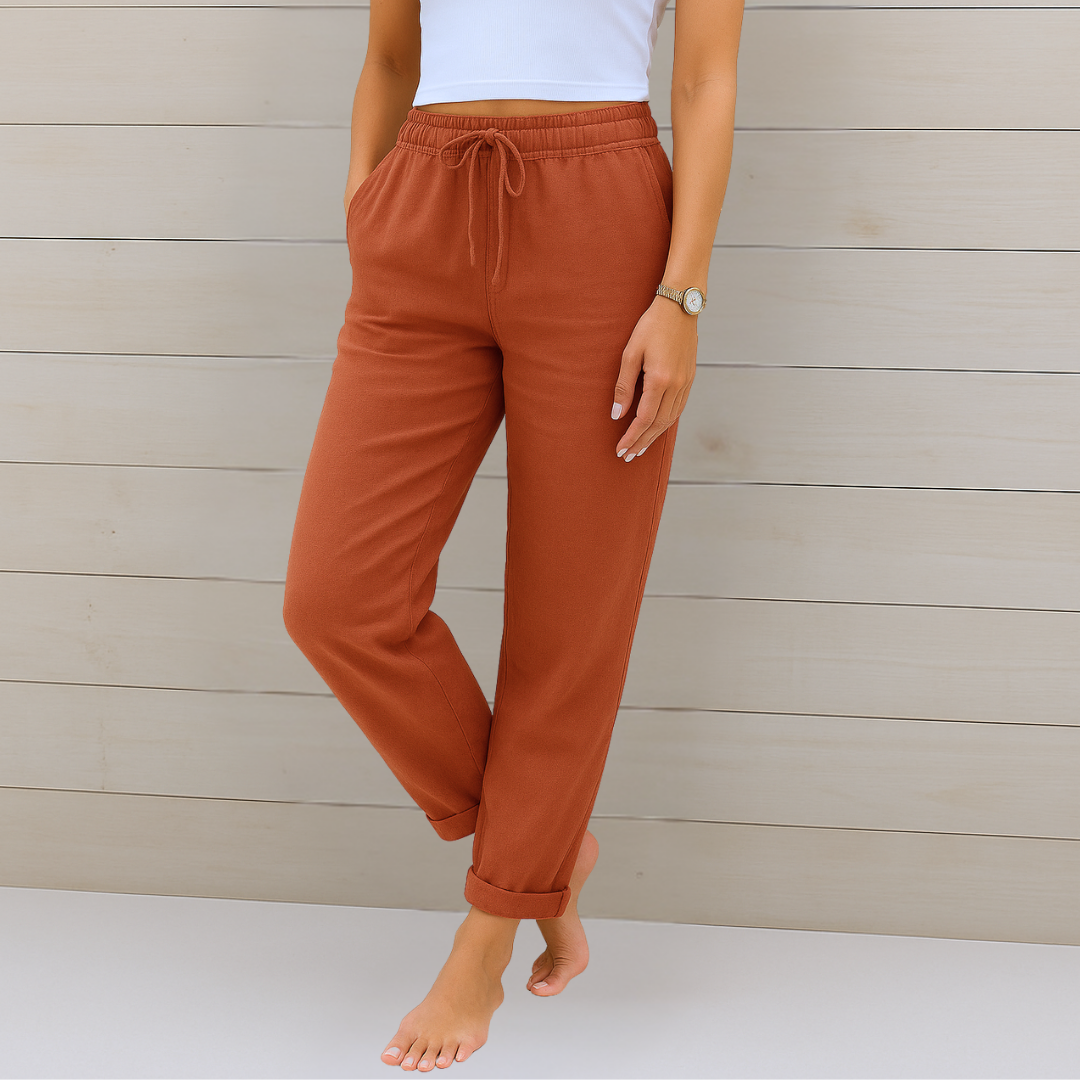 Alyse™ - Premium Linen Stretch Pants