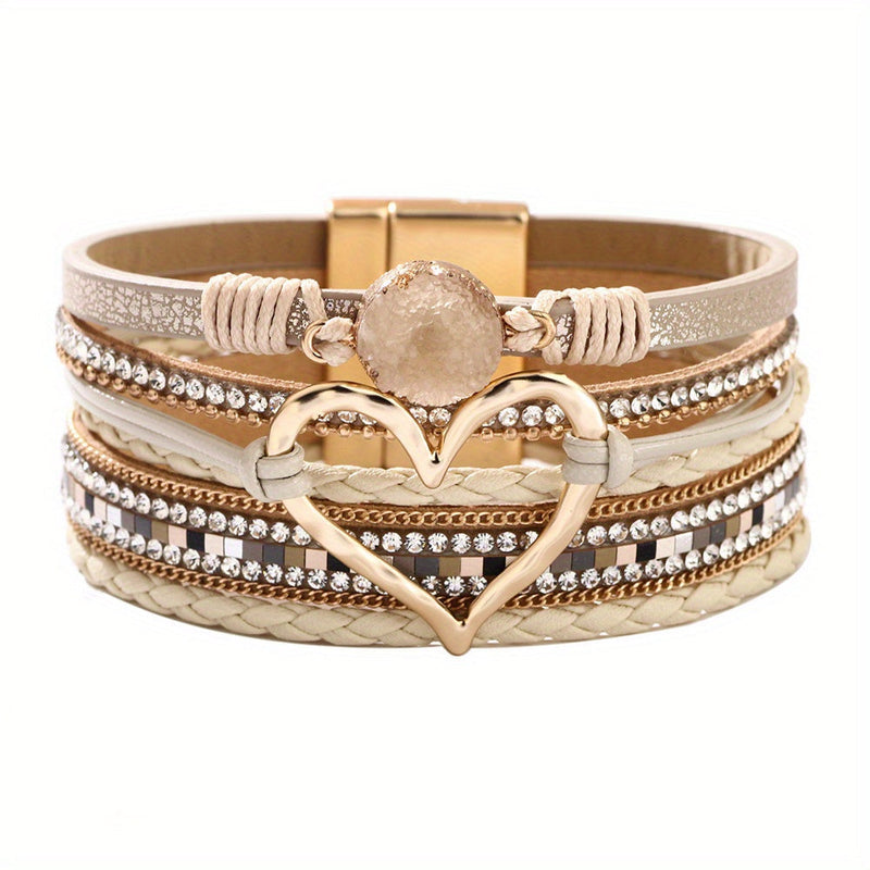 Bohemian Multi-Layer Leather Bracelet