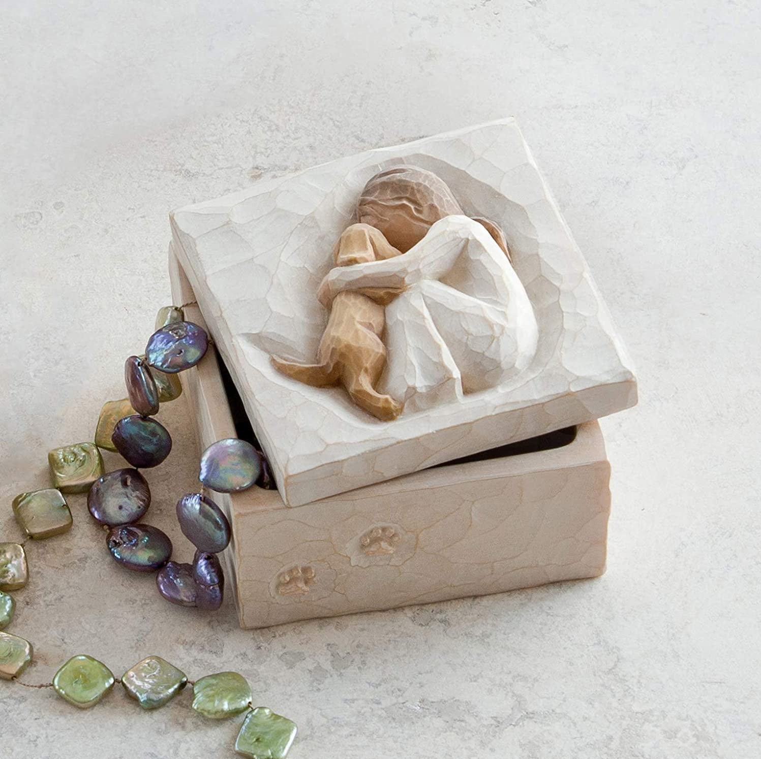 Handgefertigter Schmuck & Erinnerungsbox – Herzensspeicher für Andenken und Schätze