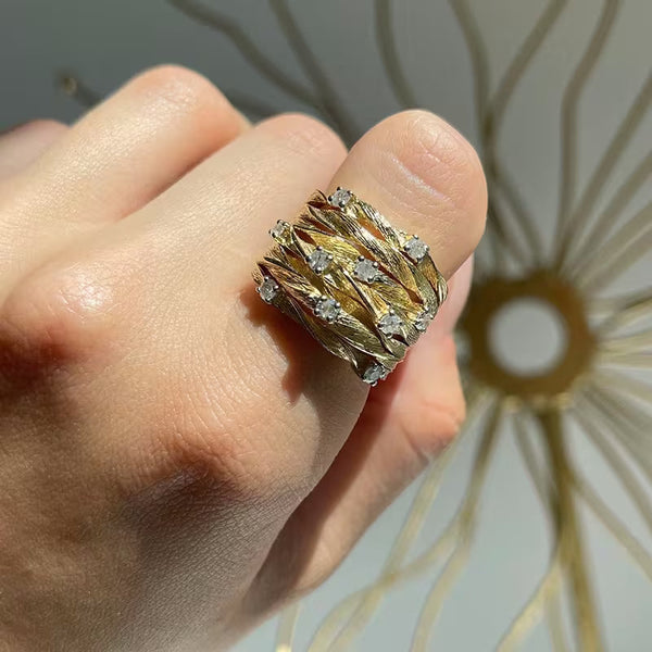 Vintage Gold Boho Ring