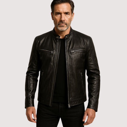 Rolf™ - Men's Leather Jacket