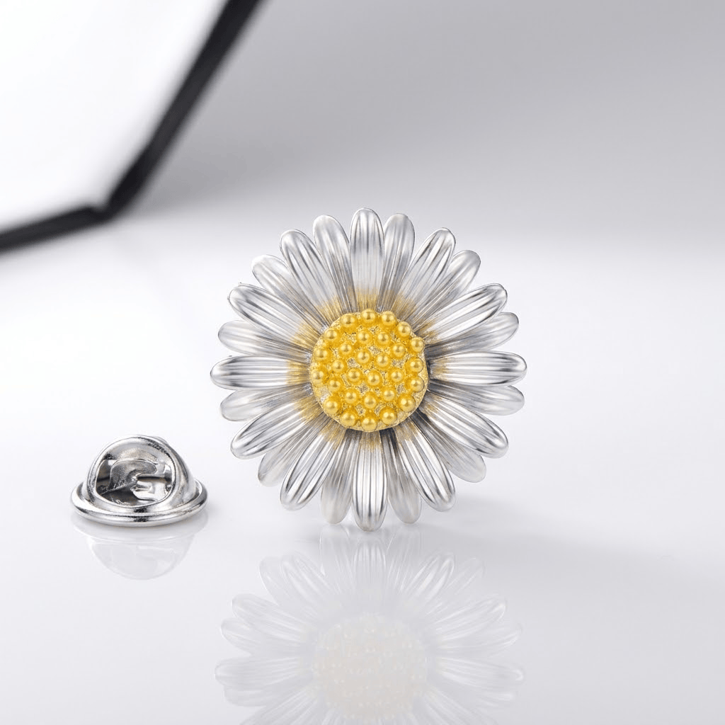 Gänseblümchen Brosche
