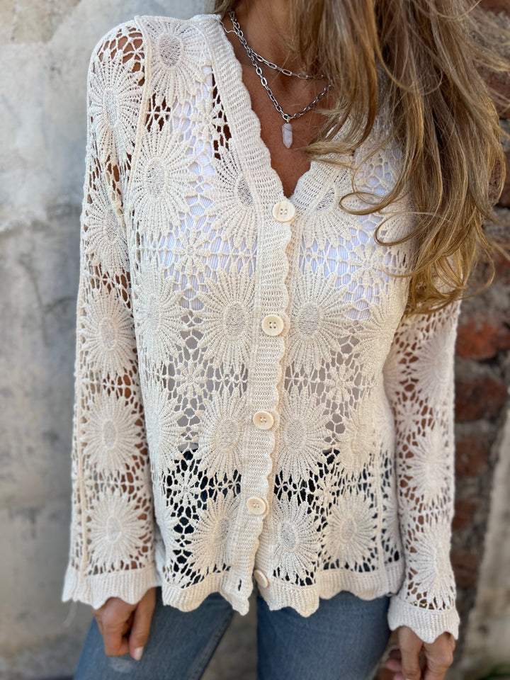 Nadia™ - Cozy Lace Cardigan