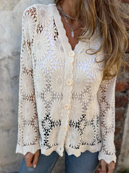 Nadia™ - Cozy Lace Cardigan