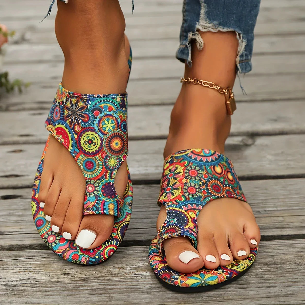 Rosa™ - Vintage Bohemian Sandals