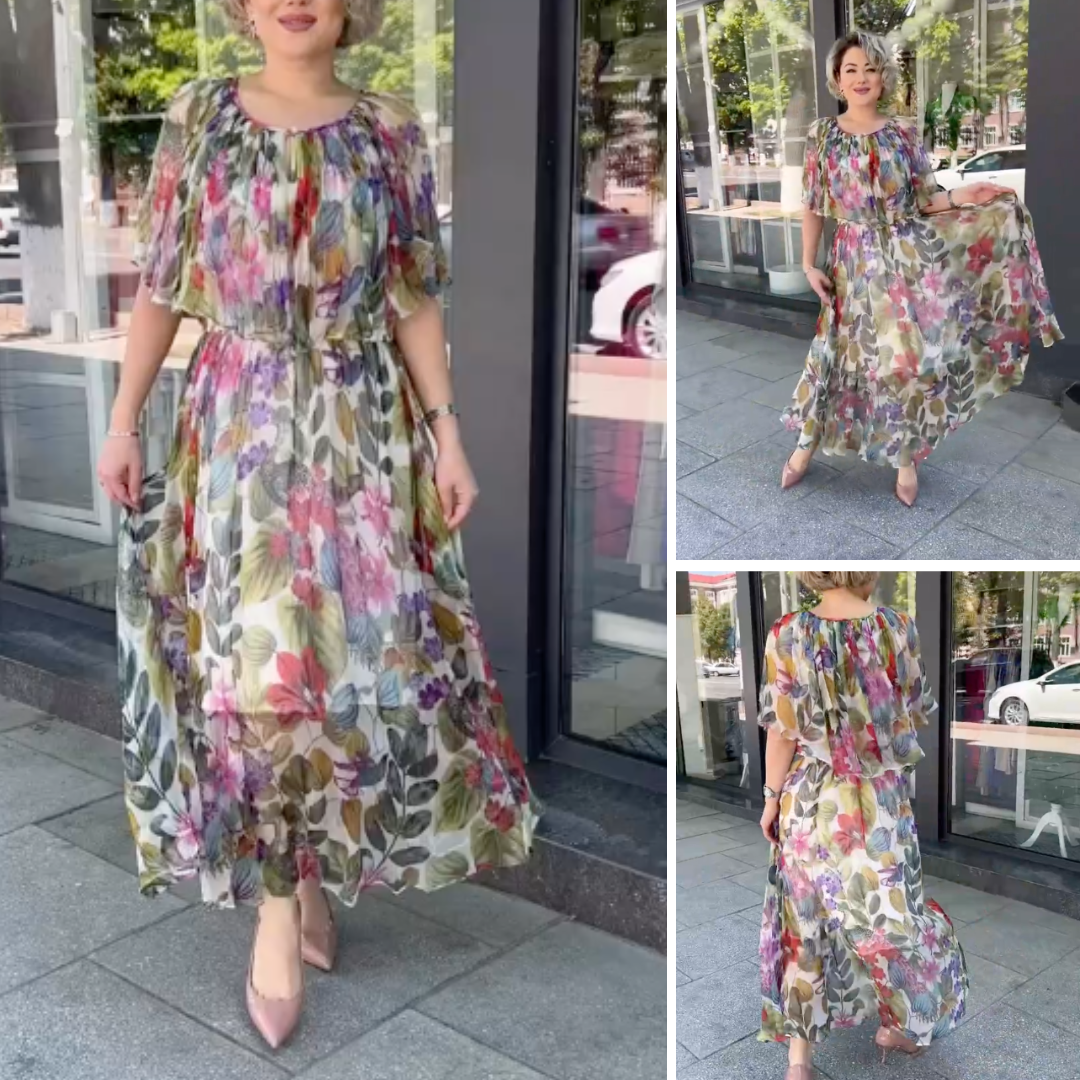 Donna™ | Women's Floral Maxi Dress