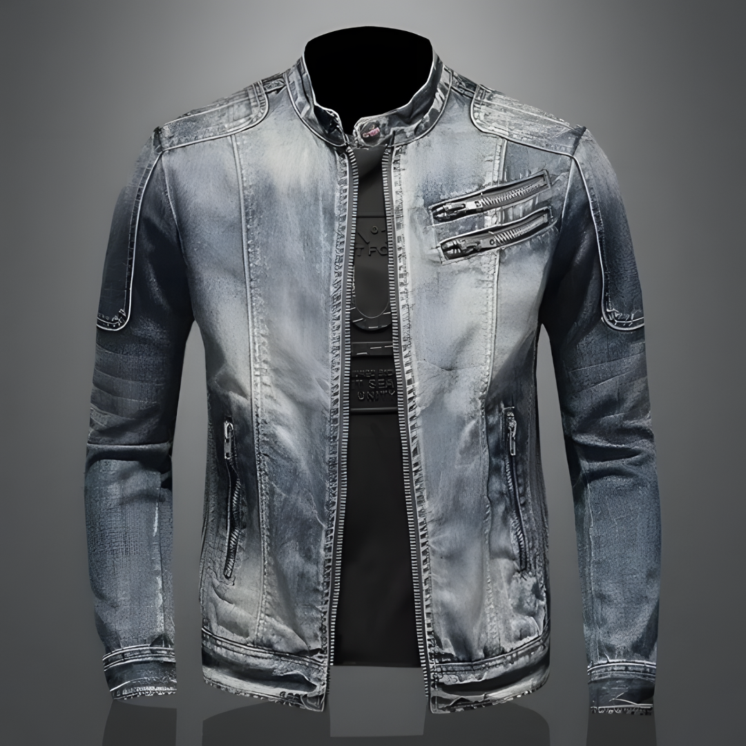 Matteo™ - Retro Denim Jacket