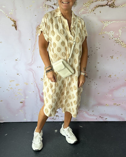 Liora™ - Women’s Lapel Spring Dress