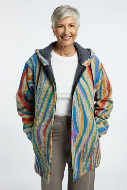 Zephyrine™ | Luxurious Cardigan with Artistic Inspiration