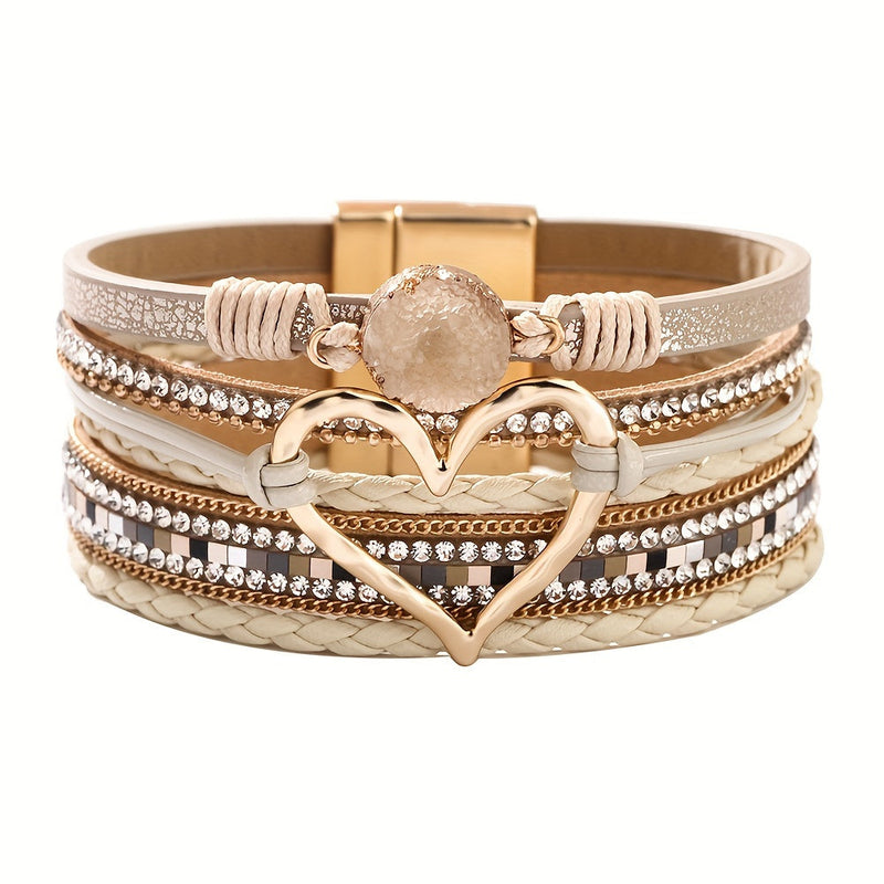 Bohemian Multi-Layer Leather Bracelet